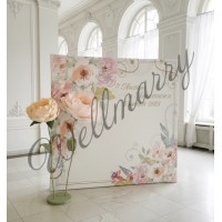 Фотозона "Цветочный рустик"